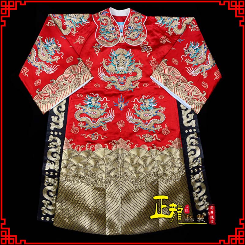 砀山皇帝蟒袍全金八宝团龙蟒