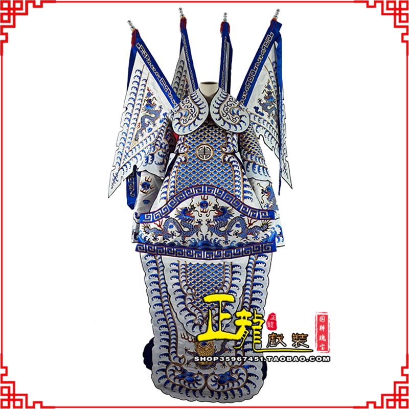 砀山武生武将大靠祥龙勾金