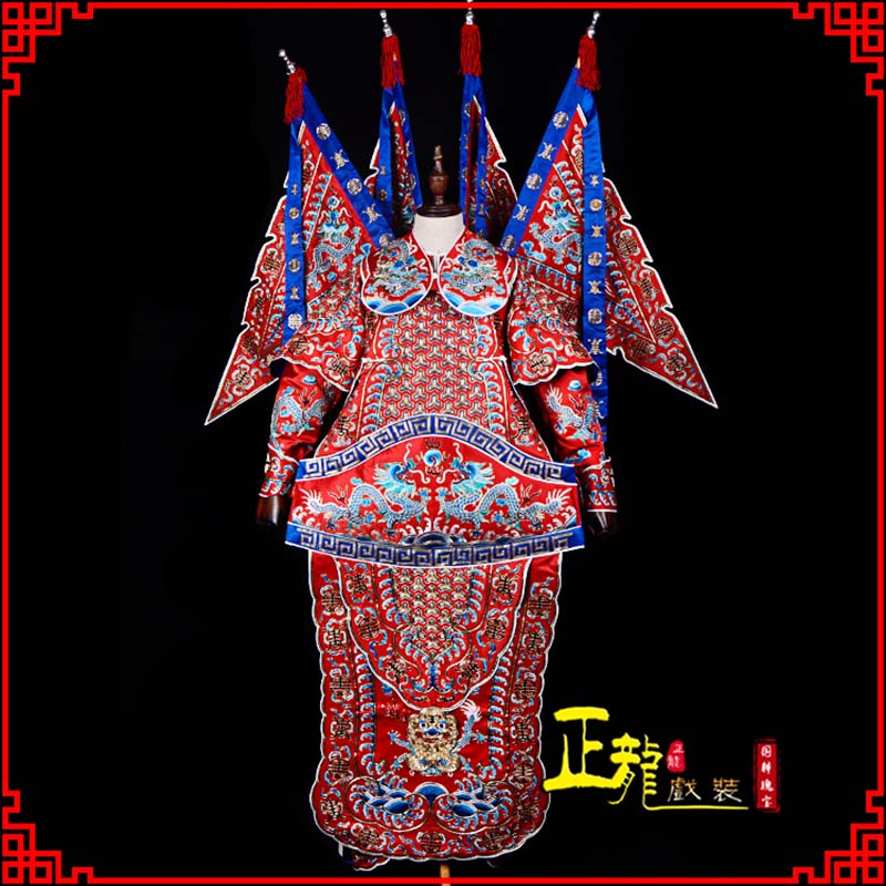 砀山武生戏服戏曲武将靠